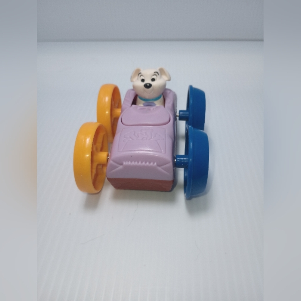 1998 101 Dalmatians McDonald's Flip Car. Vintage. Pre-Owned.